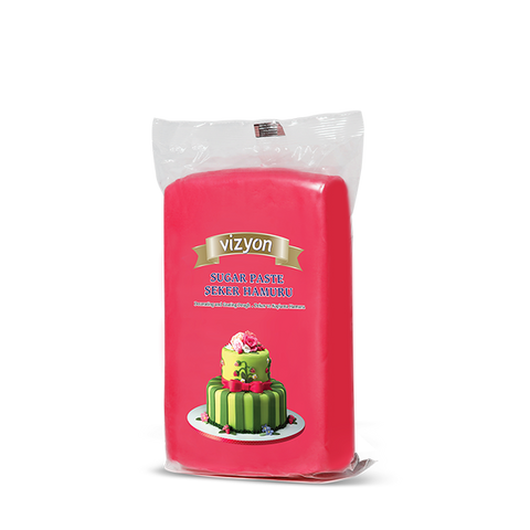 FUCHSIA FONDANT 250g VIZYON - Whip It Up Cake Supplies