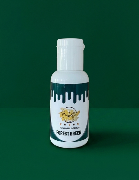 FOREST GREEN GEL COLOUR 20g BY BAKETTE