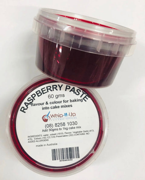 RASPBERRY PASTE 60gm APITO - Whip It Up Cake Supplies