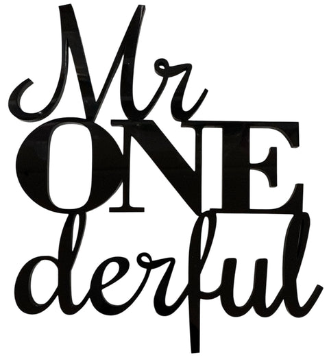 Mr onederful cake topper
1st birthday cake topper
1st birthday