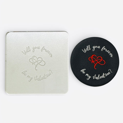 WILL YOU BE MY FOREVER RAISE IT UP COOKIE STAMP