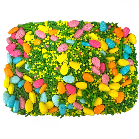 BRIGHT EASTER EGG SURPRISE SINFUL SPRINKLES 100g - Whip It Up Cake Supplies