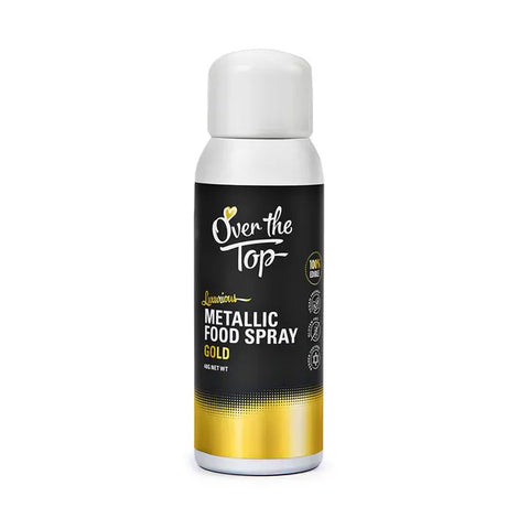 GOLD METALLIC FOOD SPRAY CAN 48g