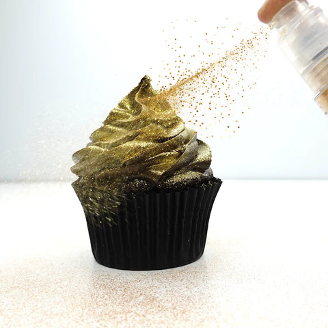 GOLD MEGA SPARKLES PUMP 10g - Whip It Up Cake Supplies