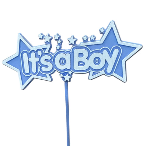 IT'S A BOY PICK BABY BLUE - Whip It Up Cake Supplies