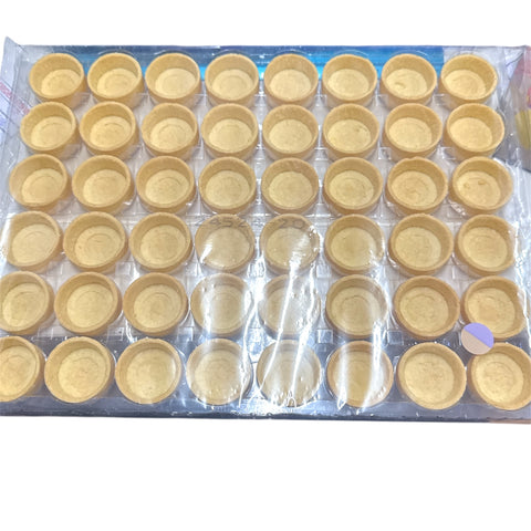 GLUTEN FREE TART SHELL SWEET ROUND SMALL 41mm x 48 - Whip It Up Cake Supplies