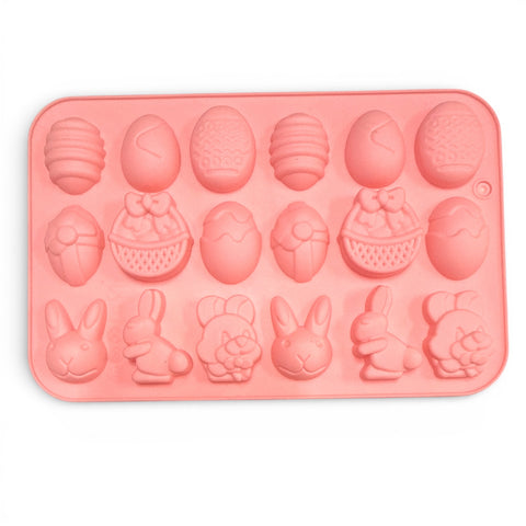 EASTER MEDIUM SILICONE MOULD x 18 CAVITY - Whip It Up Cake Supplies