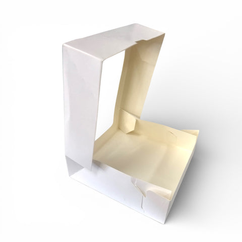 8" COOKIE BOX WITH WATERFALL WINDOW 6cm high - Whip It Up Cake Supplies