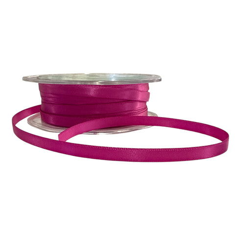 CERISE 6mm SATIN RIBBON X 1m - Whip It Up Cake Supplies