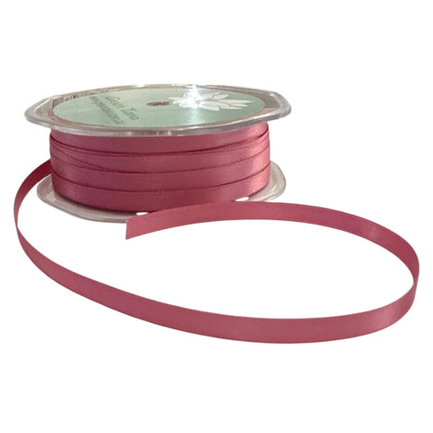 ROSE 6mm SATIN RIBBON X 1m - Whip It Up Cake Supplies