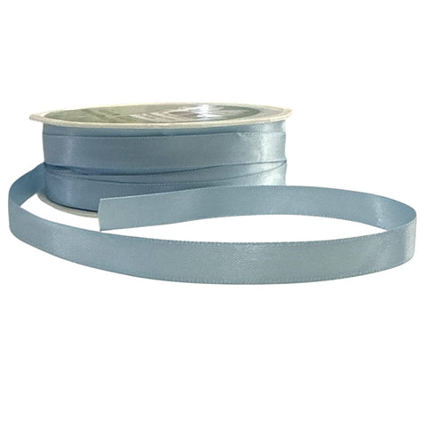 PALE BLUE 9mm SATIN RIBBON X 1m - Whip It Up Cake Supplies