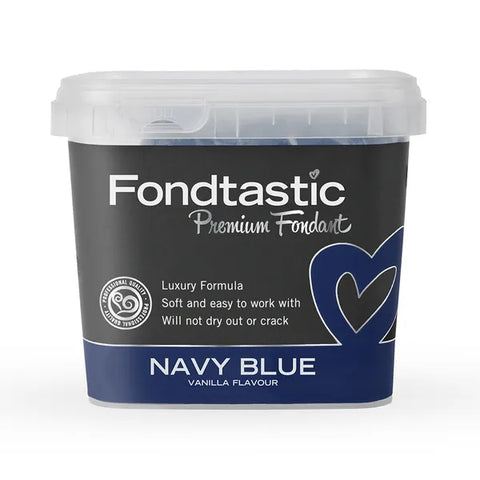 NAVY BLUE 1KG PREMIUM FONDANT by FONDTASTIC