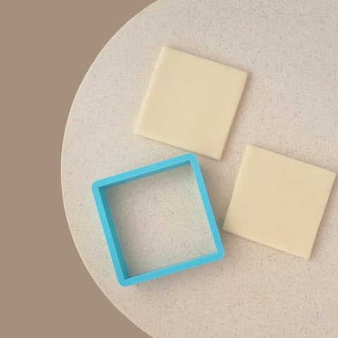 SQUARE COOKIE CUTTER 7cm x 7cm wide