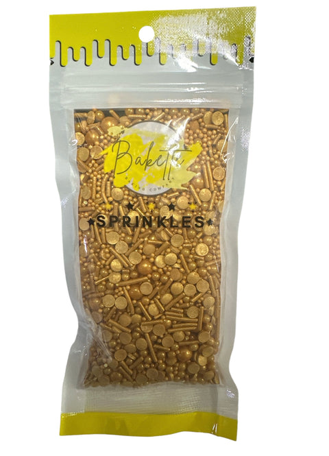 MAKE YOUR MIX GOLD SPRINKLE MIX by BAKETTE 56g