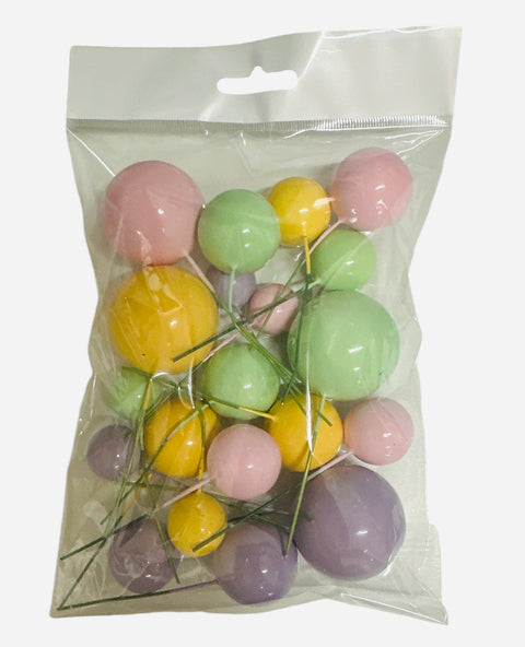 PASTEL CAKE BALLS 20 pack - NON EDIBLE