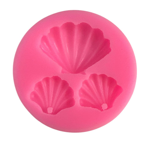 FAN SHELL SILICONE MOULD 3 cavity