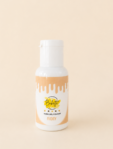 IVORY GEL COLOUR 20g BY BAKETTE