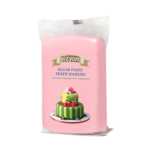 LIGHT PINK FONDANT 1KG by VIZYON - Whip It Up Cake Supplies