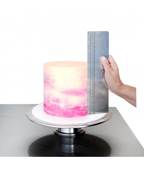 SCRAPER STAINLESS STEEL 2 PK by LOYAL - Whip It Up Cake Supplies