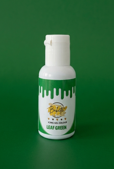 LEAF GREEN GEL COLOUR 20g BY BAKETTE