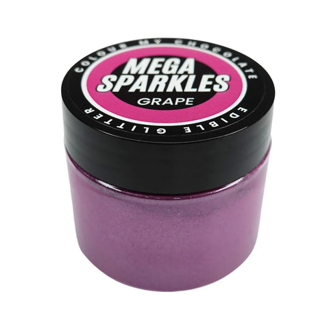 GRAPE MEGA SPARKLES - EDIBLE & DRINKABLE GLITTER - Whip It Up Cake Supplies