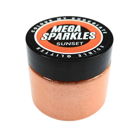 SUNSET MEGA SPARKLES - EDIBLE & DRINKABLE GLITTER - Whip It Up Cake Supplies