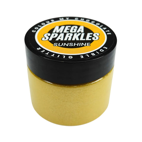 SUNSHINE MEGA SPARKLES - EDIBLE & DRINKABLE GLITTER - Whip It Up Cake Supplies