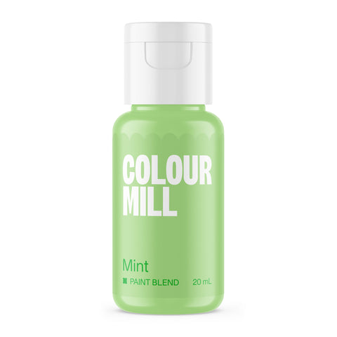 MINT PAINT BLEND 20ml by COLOUR MILL - Whip It Up Cake Supplies