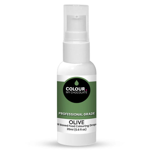 OLIVE OIL BASED FOOD COLOURING DROPS 20ml - Whip It Up Cake Supplies