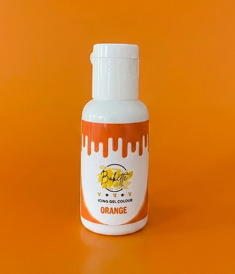ORANGE GEL COLOUR 20g BY BAKETTE