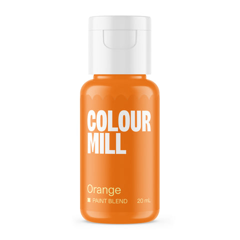 ORANGE PAINT BLEND 20ml by COLOUR MILL - Whip It Up Cake Supplies