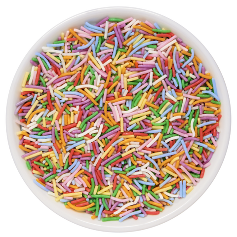 NATURAL RAINBOW JIMMIES SINFUL SPRINKLES 100g - Whip It Up Cake Supplies