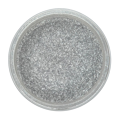 SILVER MEGA SPARKLES - EDIBLE & DRINKABLE GLITTER - Whip It Up Cake Supplies