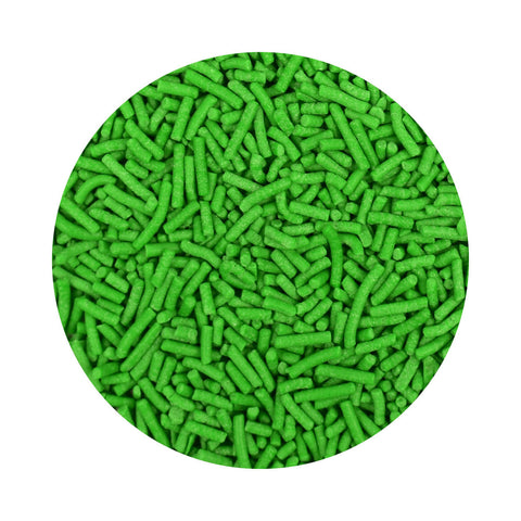 GREEN SPRINKLES 250g - Whip It Up Cake Supplies