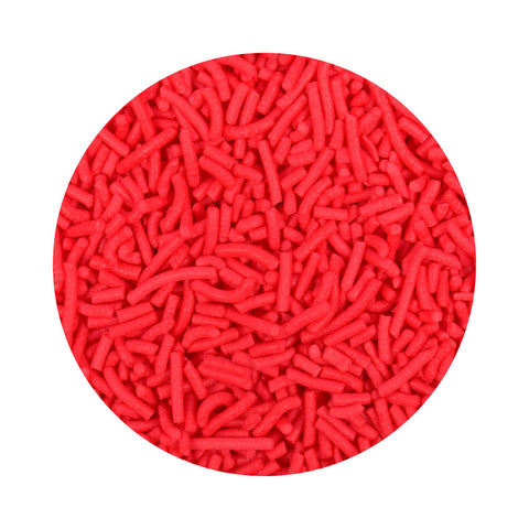 RED SPRINKLES 250g - Whip It Up Cake Supplies