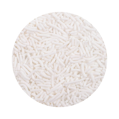 WHITE SPRINKLES 250g - Whip It Up Cake Supplies