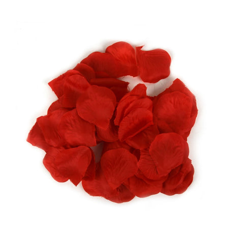 RED ROSE PETALS FABRIC 200 piece