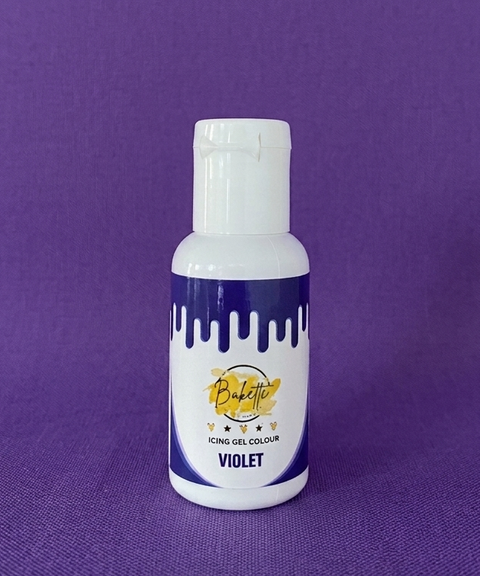 VIOLET GEL COLOUR 20g BY BAKETTE