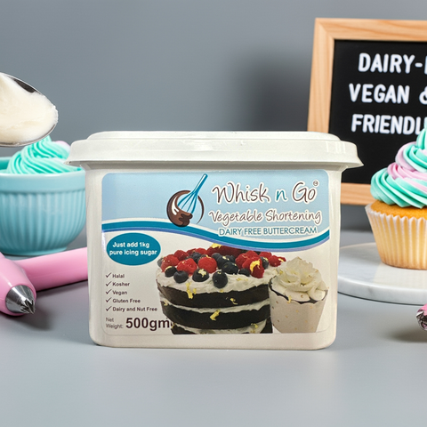 Pure white buttercream
Vegan and gluten free buttercream
Buttercream Australia
Shelf stable buttercream 
Halal
Kosher
