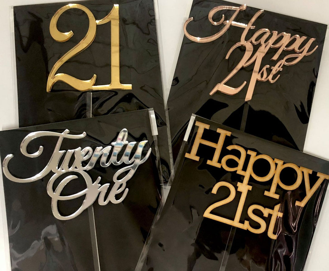 Custom Acrylic Cake Toppers Whip It Up Cake Supplies