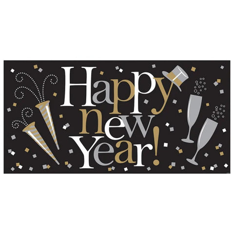 HAPPY NEW YEAR BANNER - Whip It Up Cake Supplies
