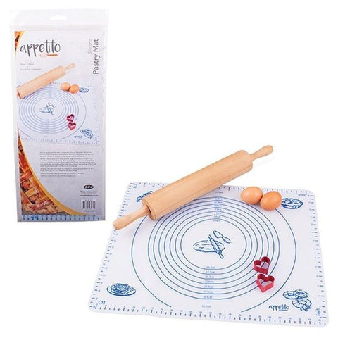 PASTRY SILICONE MAT 50cm x 40cm - Whip It Up Cake Supplies