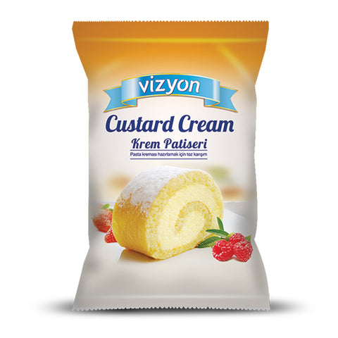 CUSTARD CREAM POWDER MIX 1kg by VIZYON - Whip It Up Cake Supplies