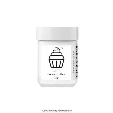 COCOA BUTTER WHITE 30g - Whip It Up Cake Supplies