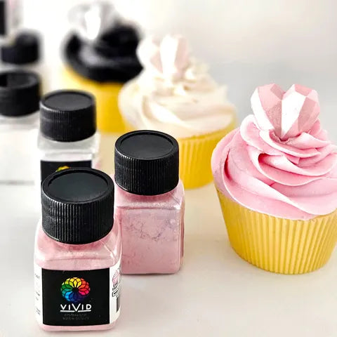 VIVID BLUSH METALLIC EDIBLE DUST 10g