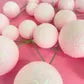 CAKE BALLS BABY PINK GLITTER 20 pack - NON EDIBLE - Whip It Up Cake Supplies