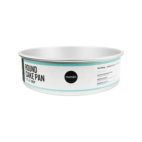 10" ROUND CAKE TIN 3" DEEP by MONDO