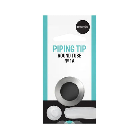 #1A ROUND PIPING TIP by MONDO - Whip It Up Cake Supplies