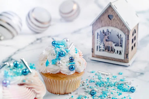 FROZEN CHRISTMAS MIX SPRINKLE MIX 65g