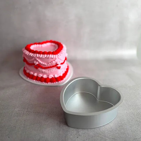 HEART 10" CAKE TIN by MONDO - Whip It Up Cake Supplies